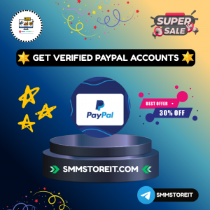 Get Verified Paypal Accounts