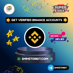 Get Verified Binance Accounts
